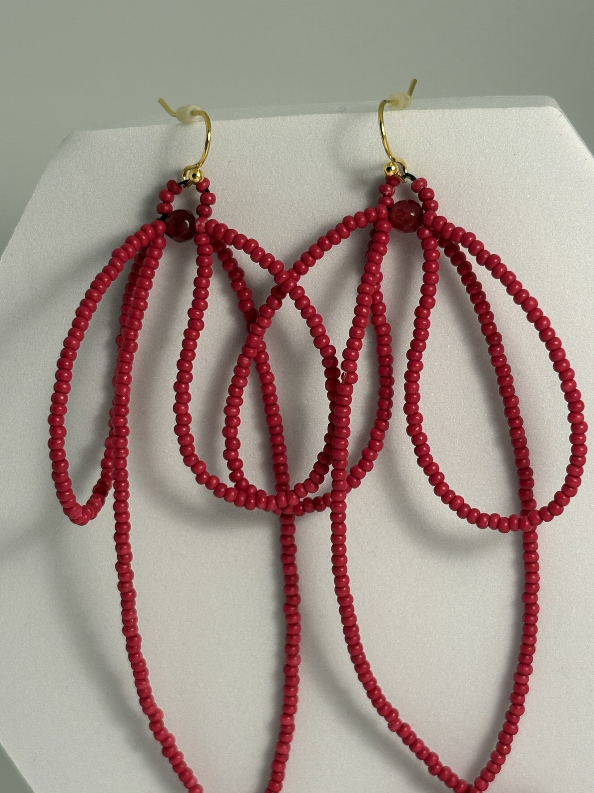 Pendientes Red Wine - 3